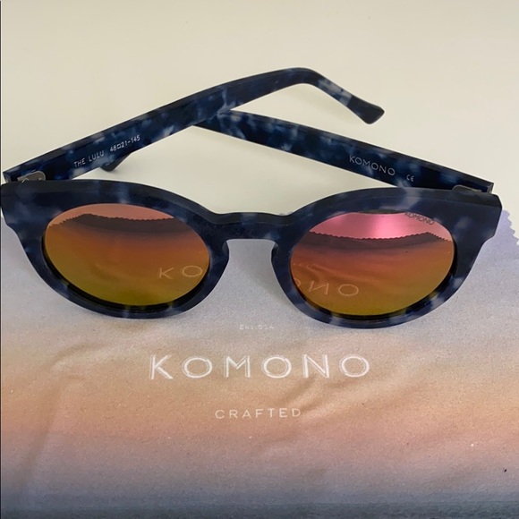 Komono Sunglasses Lulu Matte Indigo Demi - Picture 5 of 14